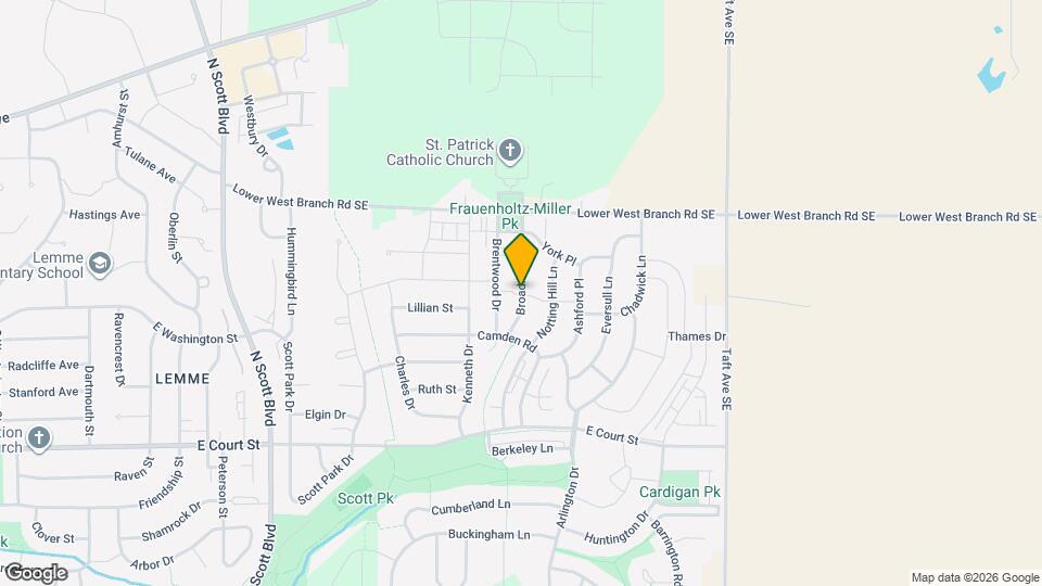 217 Brentwood Dr Map and Location Details