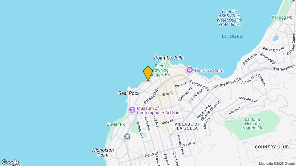 939 Coast Blvd Mapa y Detalles de la Ubicación