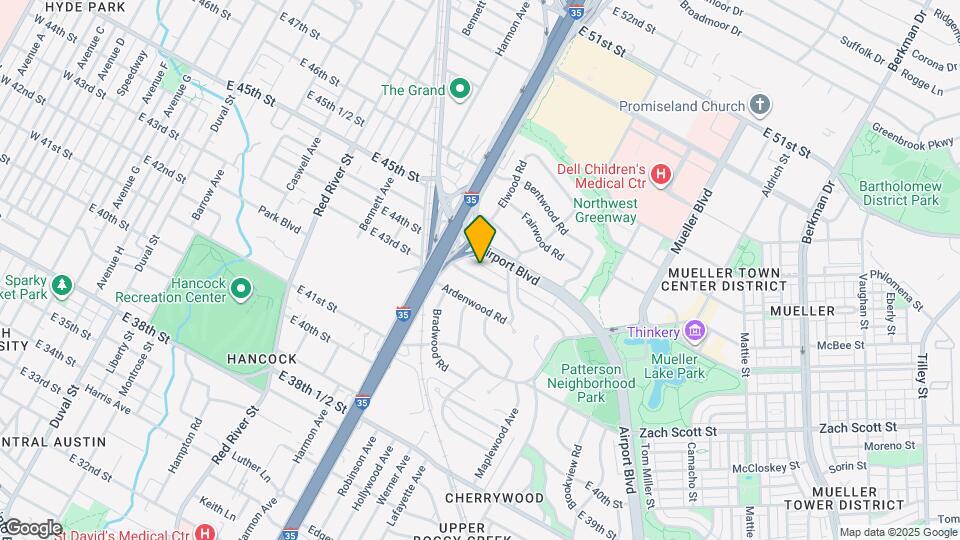 1300 Crestwood Rd Map and Location Details