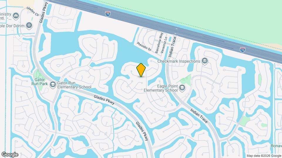 1005 Cedar Falls Dr Map and Location Details