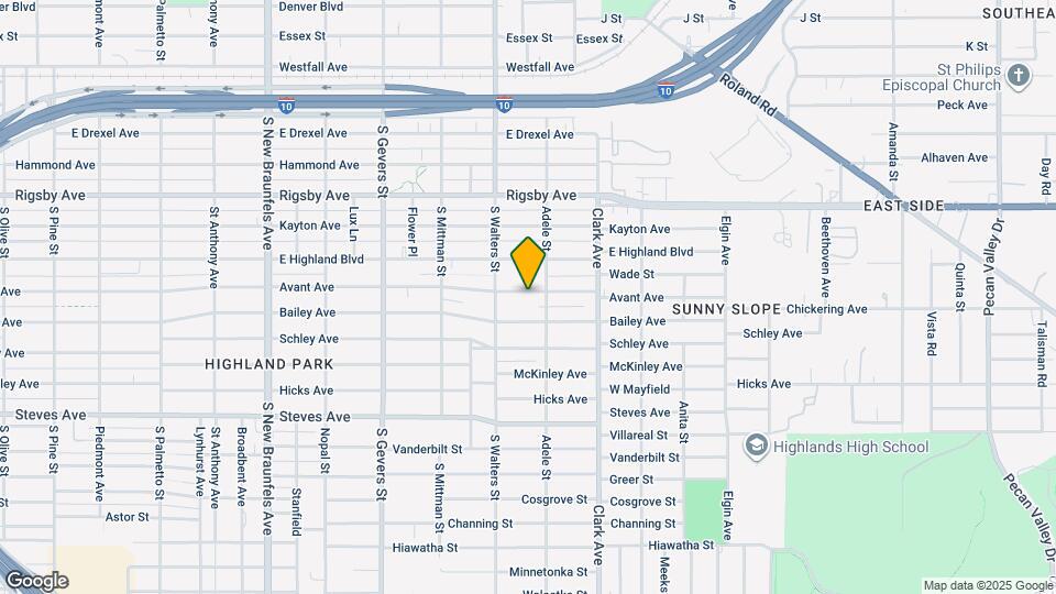 1130 Avant Ave Map and Location Details