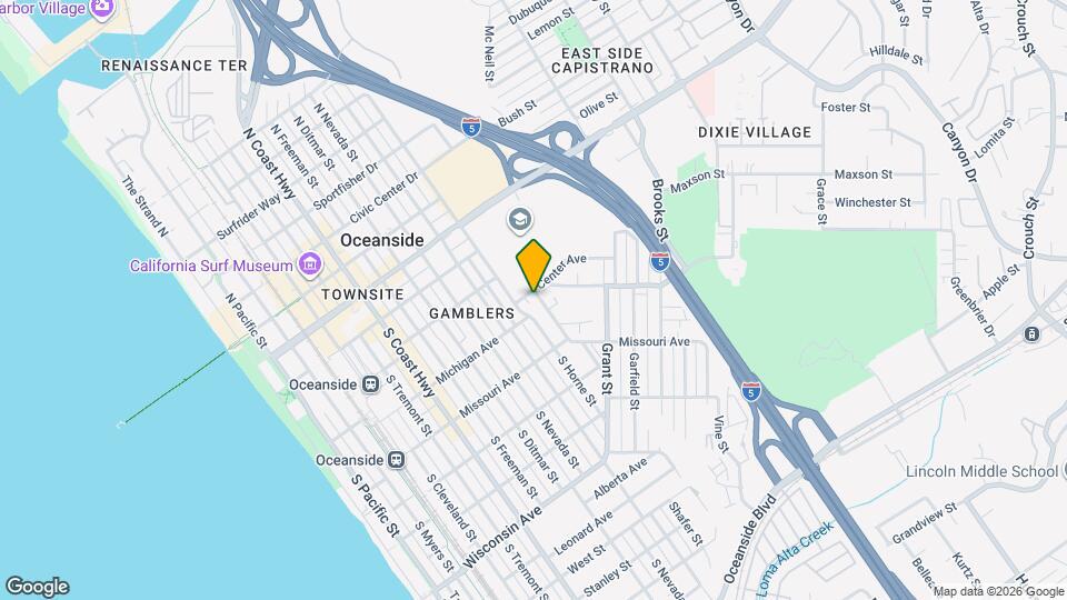 235 S Weitzel St Map and Location Details