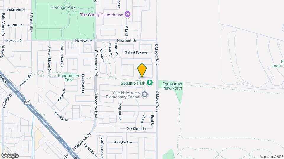 1153 Elam St Map and Location Details