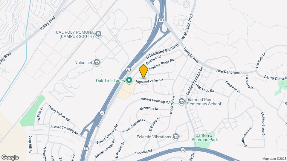 23757 Highland Valley Rd Map and Location Details