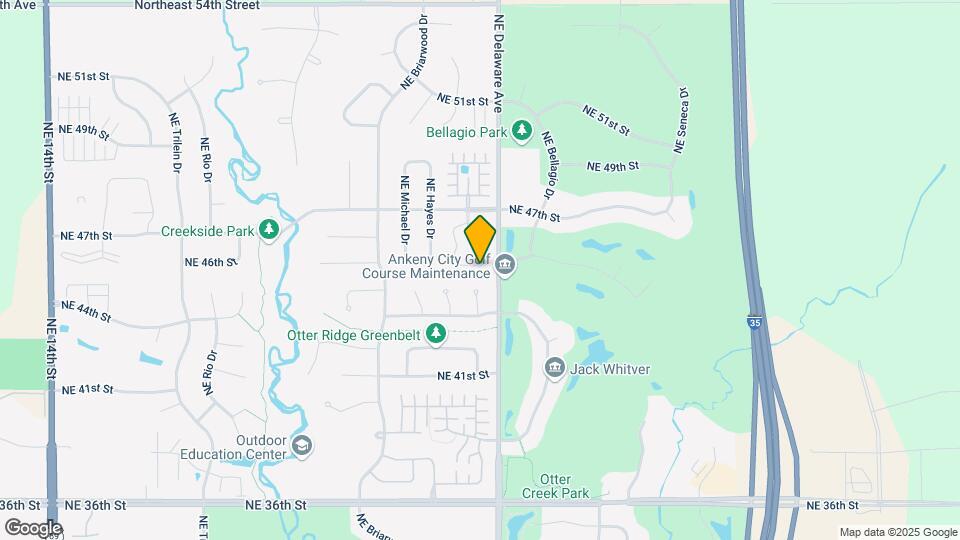 1023 NE Patchin Ln Map and Location Details