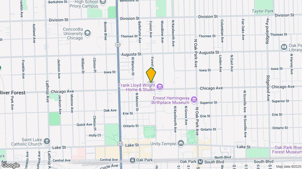 515 Forest Ave Mapa y Detalles de la Ubicación