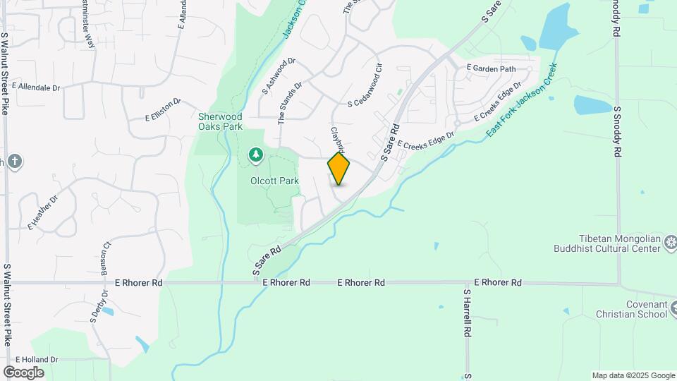 2510 E Clay Ct Map and Location Details