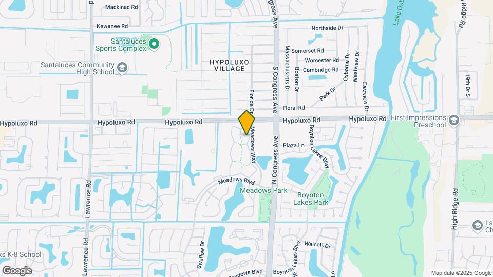 607 Meadows Cir Map and Location Details