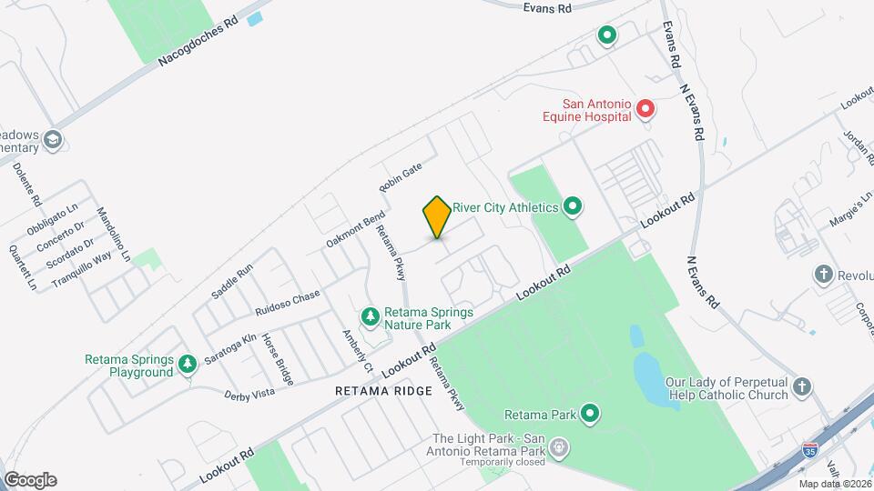 8242 Sunrise Glen Mapa y Detalles de la Ubicación