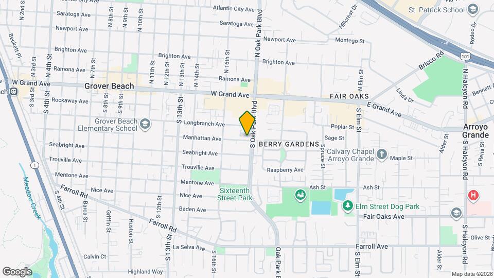 1767 Manhattan Ave Map and Location Details