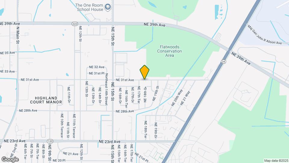 1809 NE 31st Ave Map and Location Details