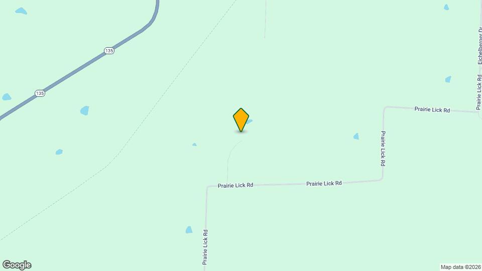 9950 Prairie Lick Rd Map and Location Details