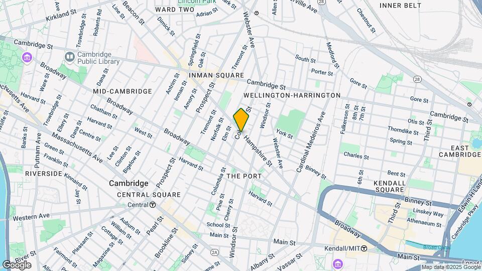 112 Hampshire St, Unit #3B Mapa y Detalles de la Ubicación