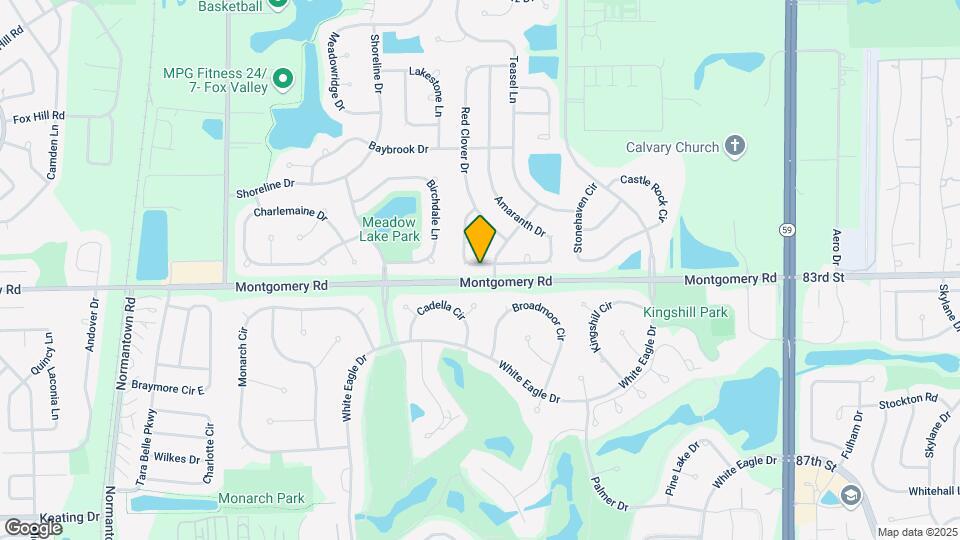 1306 Amaranth Dr Map and Location Details