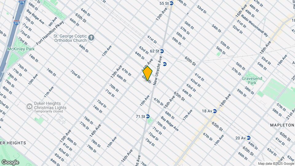1450 66th St Map and Location Details