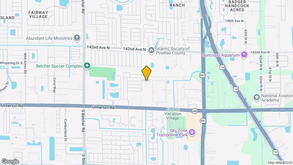 13710 Forest Lake Dr Map and Location Details