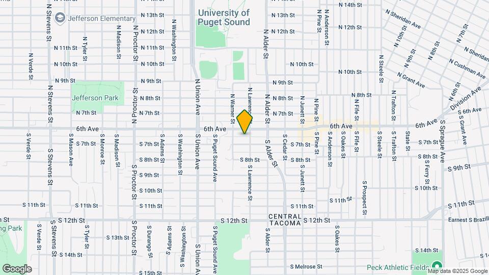 3307 S 7th St Map and Location Details
