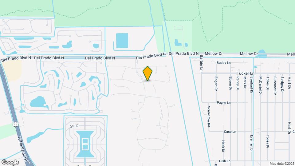 4204 Palatina Way Map and Location Details
