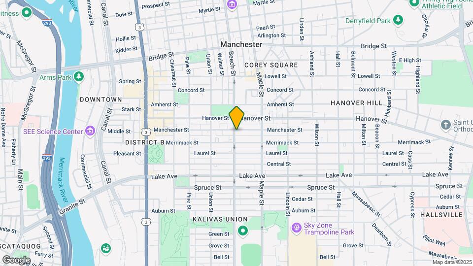 291 Manchester St Mapa y Detalles de la Ubicación