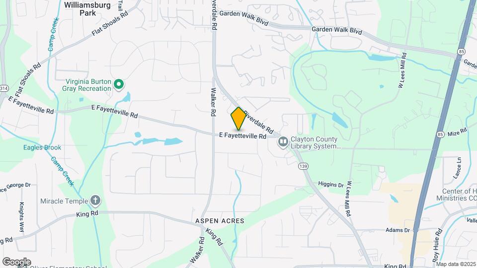 1135 E Fayetteville Rd Map and Location Details