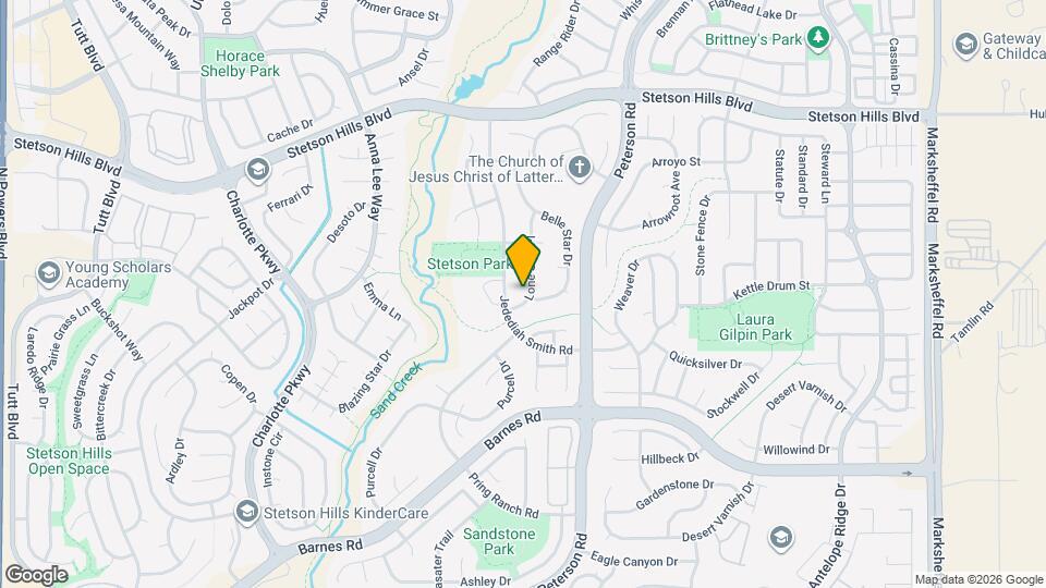 5124 Lone Star Pl Map and Location Details