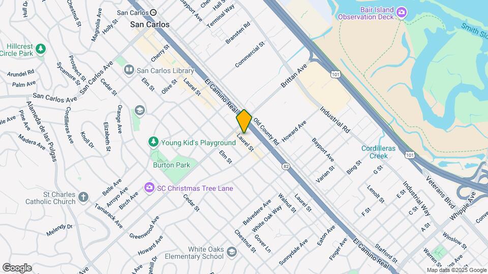 1145 Laurel St Mapa y Detalles de la Ubicación