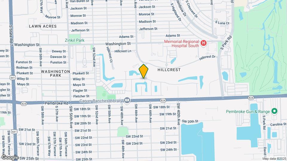 4512 Greenway Dr Map and Location Details