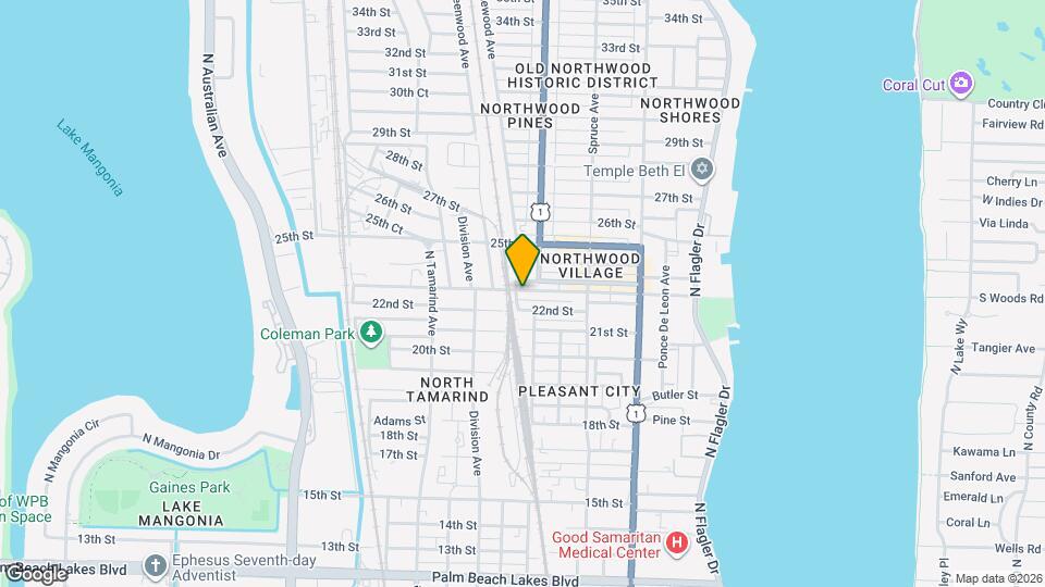 608-610 23rd St Mapa y Detalles de la Ubicación