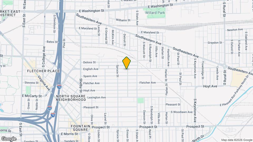 1551 English Map and Location Details