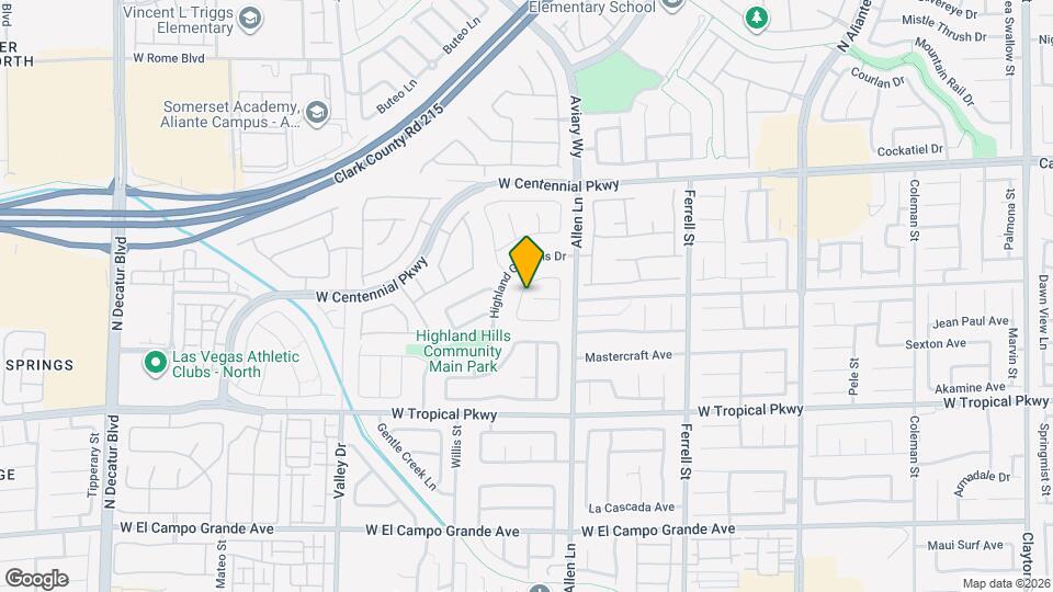 6208 Morning Wing Dr Map and Location Details