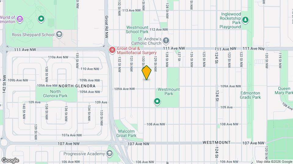 10969-10130 130 St NW Map and Location Details