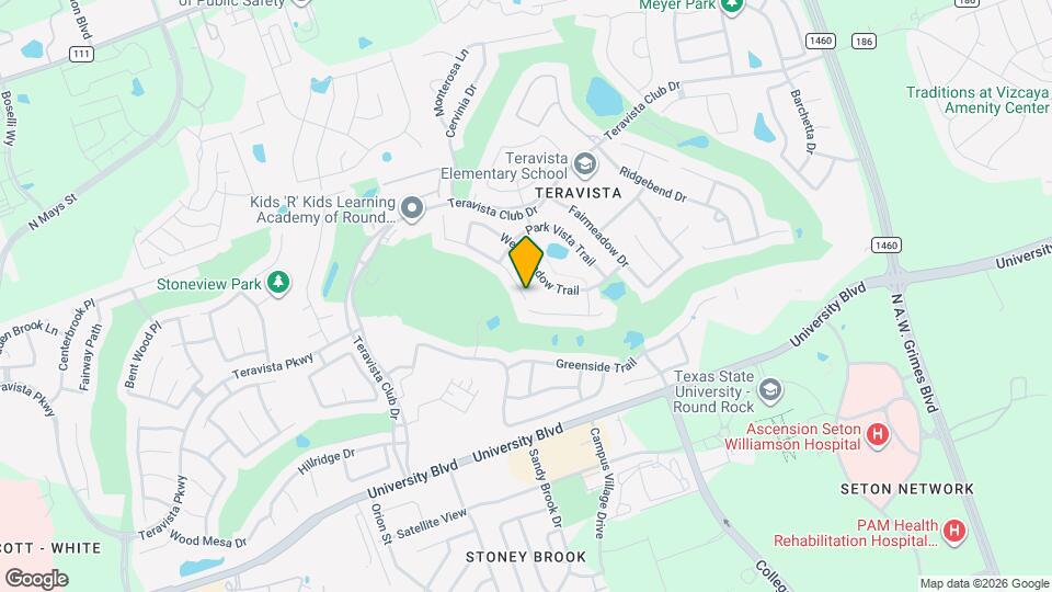 1710 Greenside Dr Map and Location Details