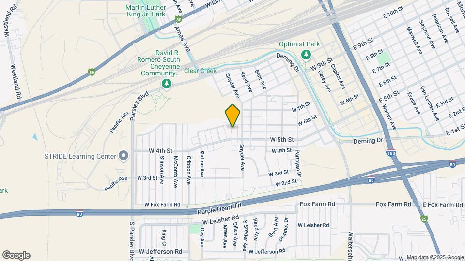 919 W 6th St Mapa y Detalles de la Ubicación