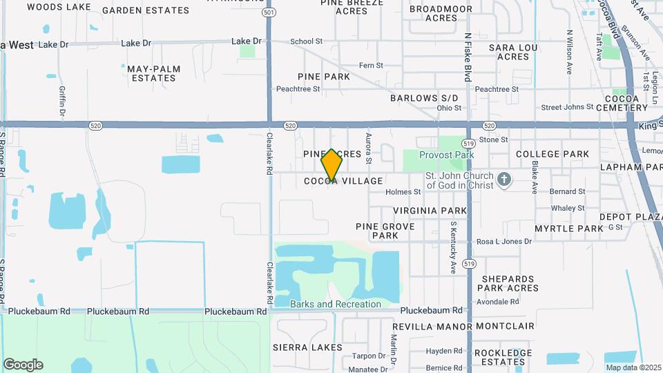 216 Virginia Ave Map and Location Details