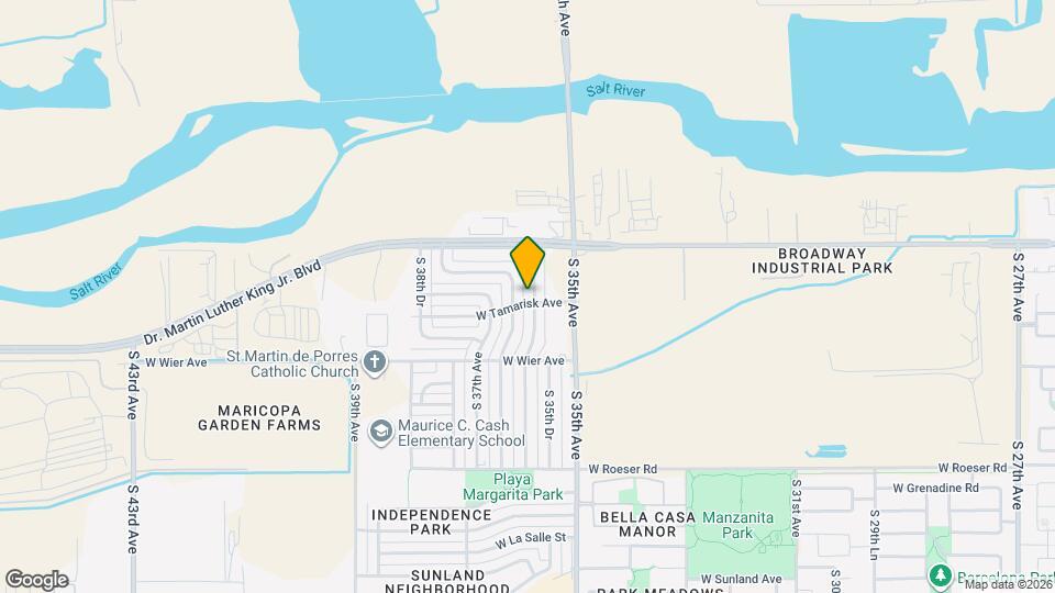 4446 S 36th Ave Mapa y Detalles de la Ubicación