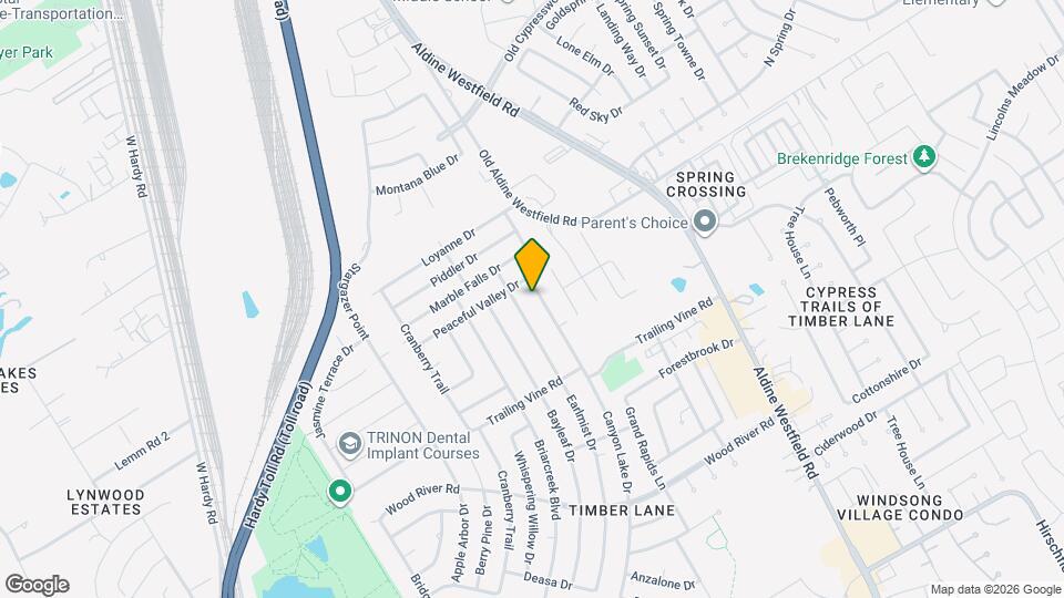 23527 Canyon Lake Dr Map and Location Details