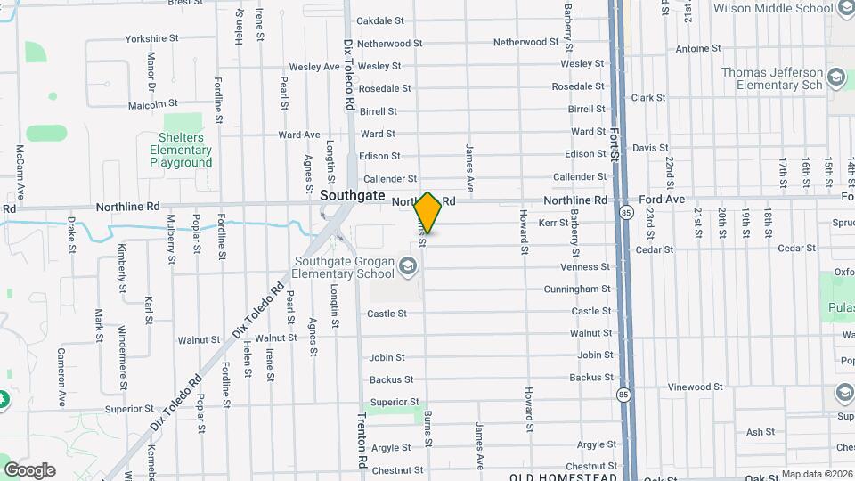 13556 Pullman St Map and Location Details