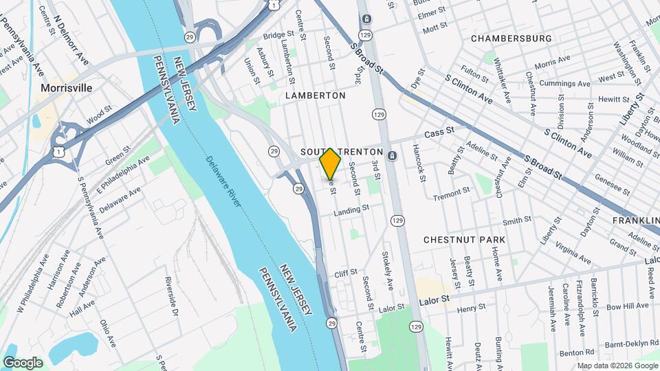 547 Centre St Map and Location Details