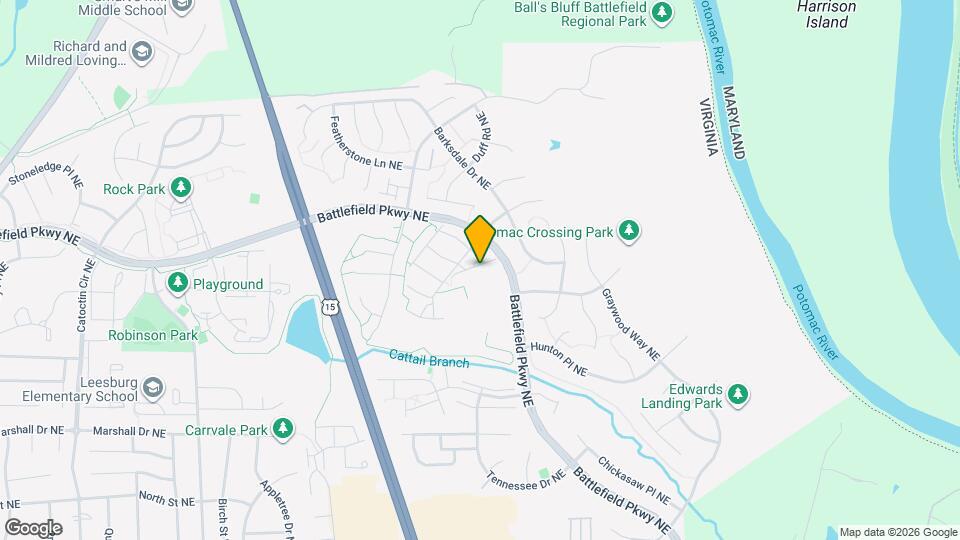 835 Ferndale Ter NE Map and Location Details