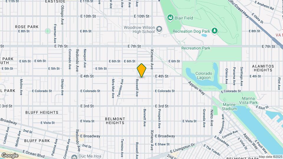 4226 E 4th St Mapa y Detalles de la Ubicación