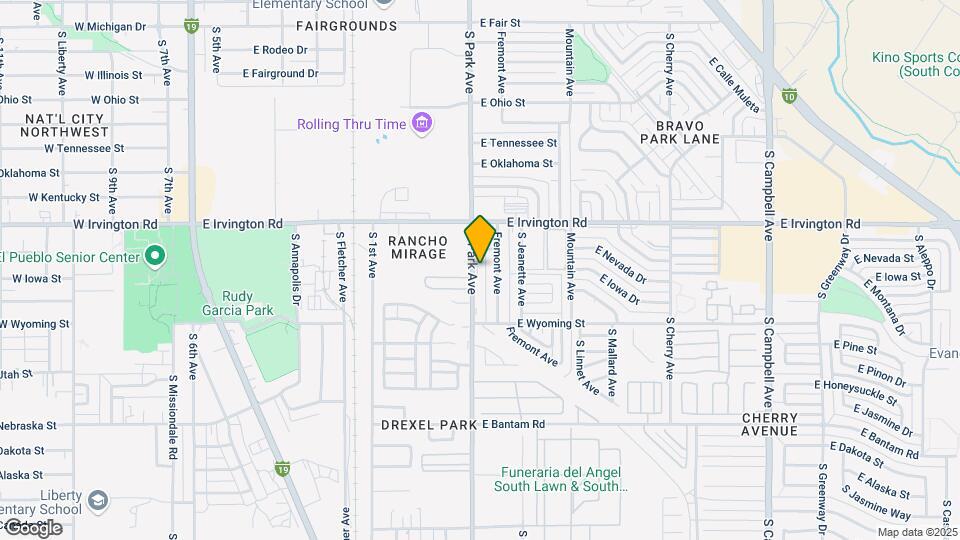4959 S Park Ave Map and Location Details