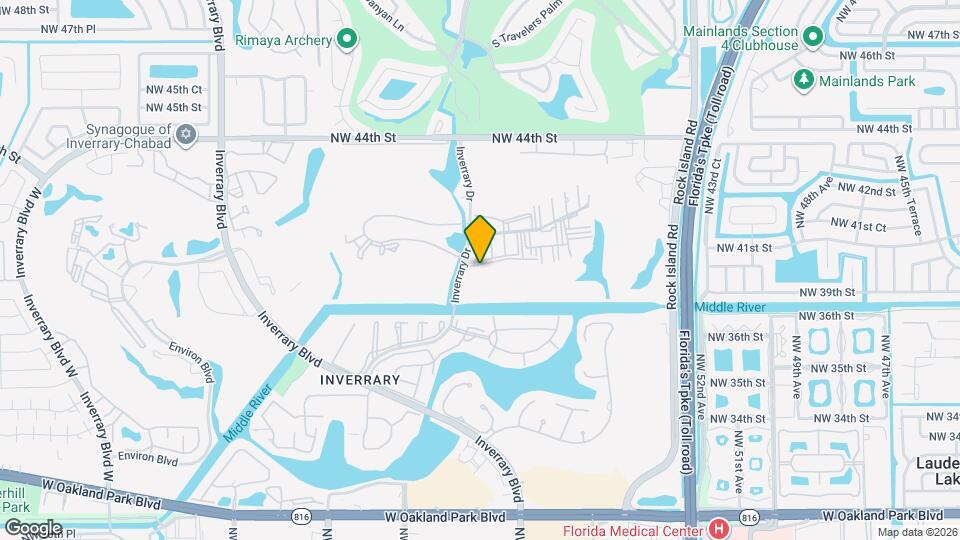 4008 Inverrary Dr Map and Location Details