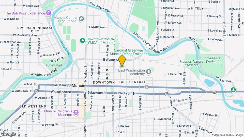 306 N Monroe St Map and Location Details
