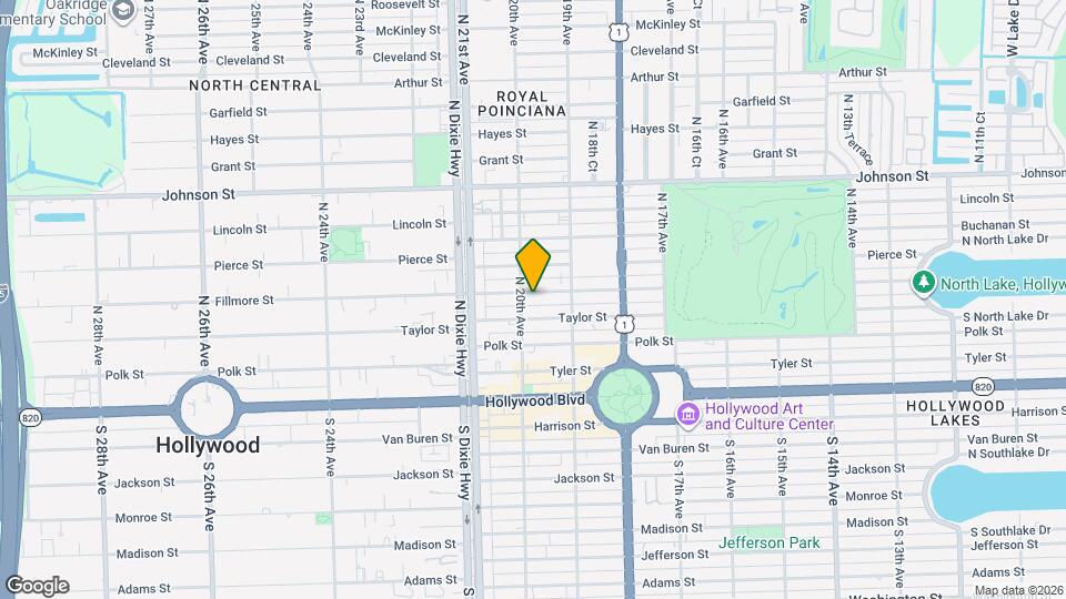 1944 Fillmore St Map and Location Details