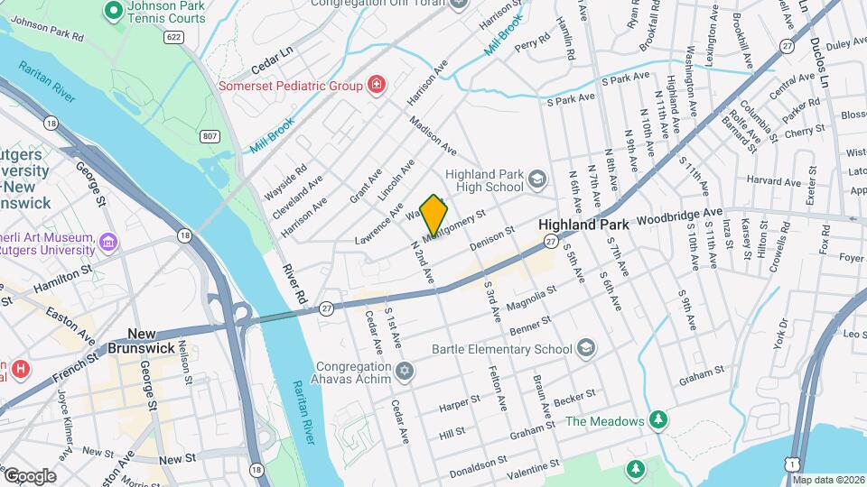 214 Montgomery St Map and Location Details