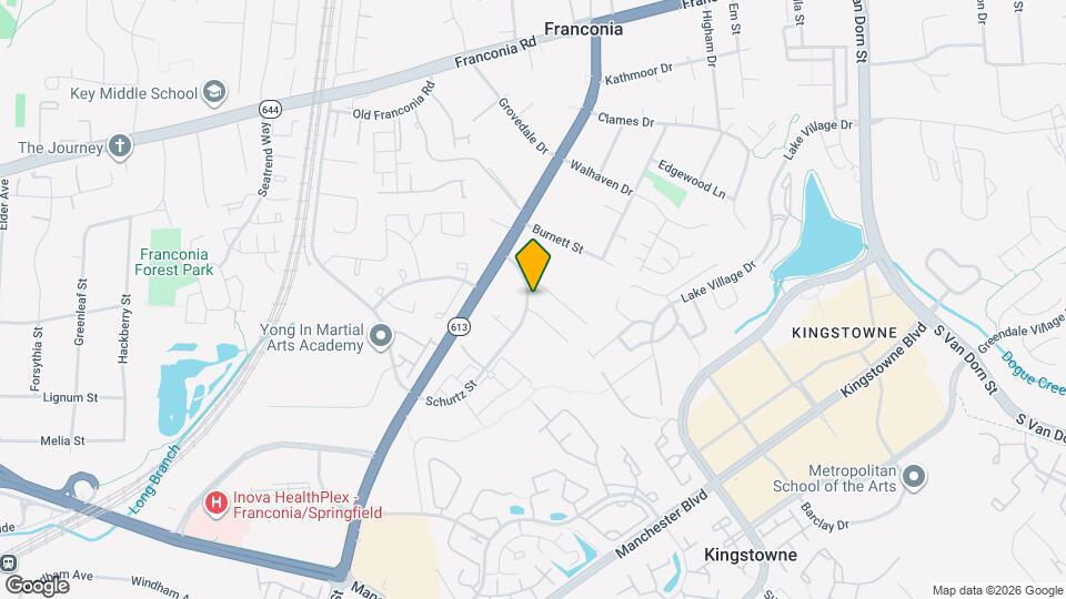 6615 Schurtz St Map and Location Details