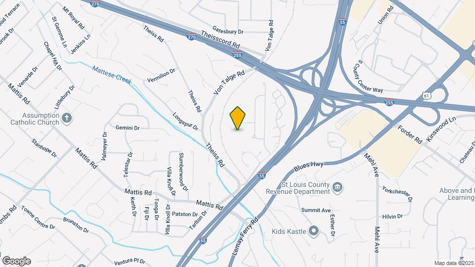 4348 Southridge Meadows Ct Map and Location Details