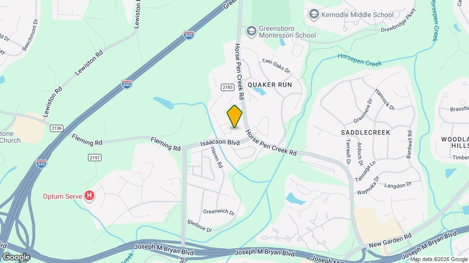 4706 Pine Hollow Ln Map and Location Details