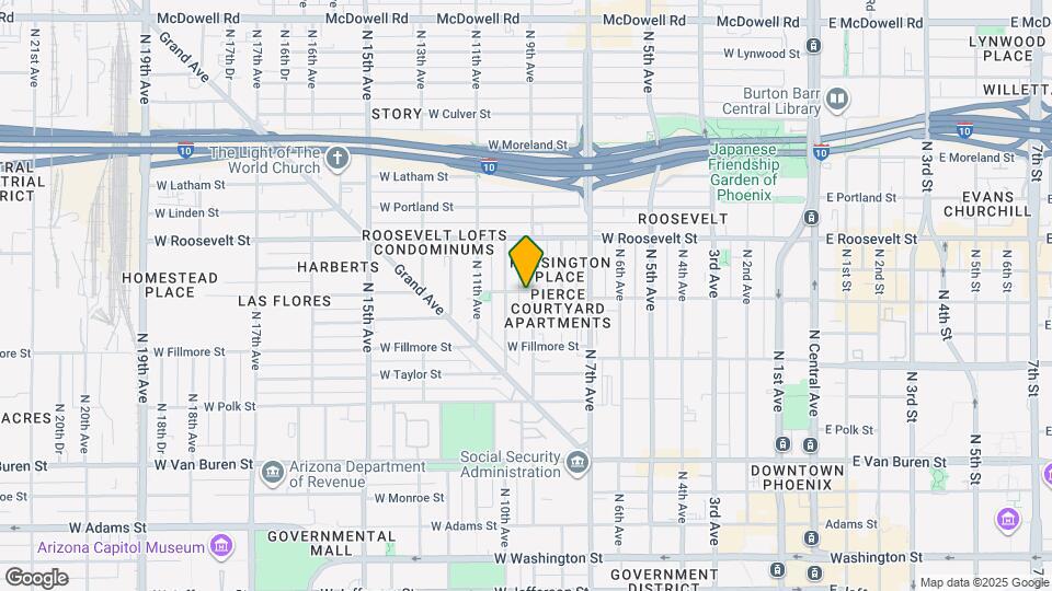 720 N 9th Ave Map and Location Details