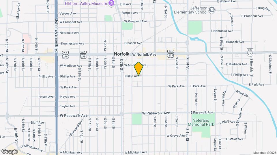 503 W Phillip Ave Map and Location Details